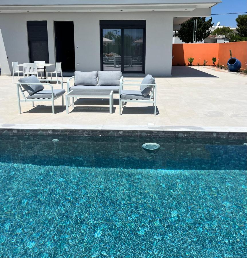 פליראקי Cora May Central Villa With Private Pool 200M To The Beach מראה חיצוני תמונה